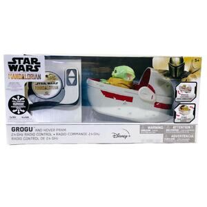 Disney Star Wars The Mandalorian Grogu With Hover Pram Radio Control